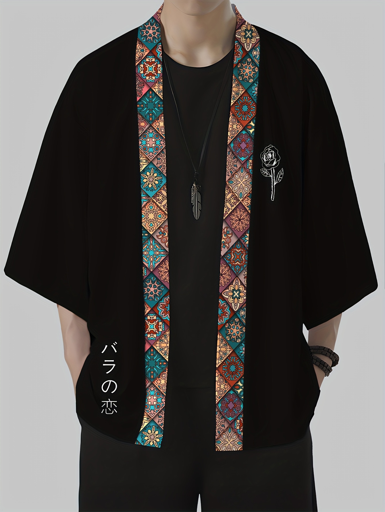 Street Fashion Summer 2026 - Kimono de Verano 2026 para Hombre,