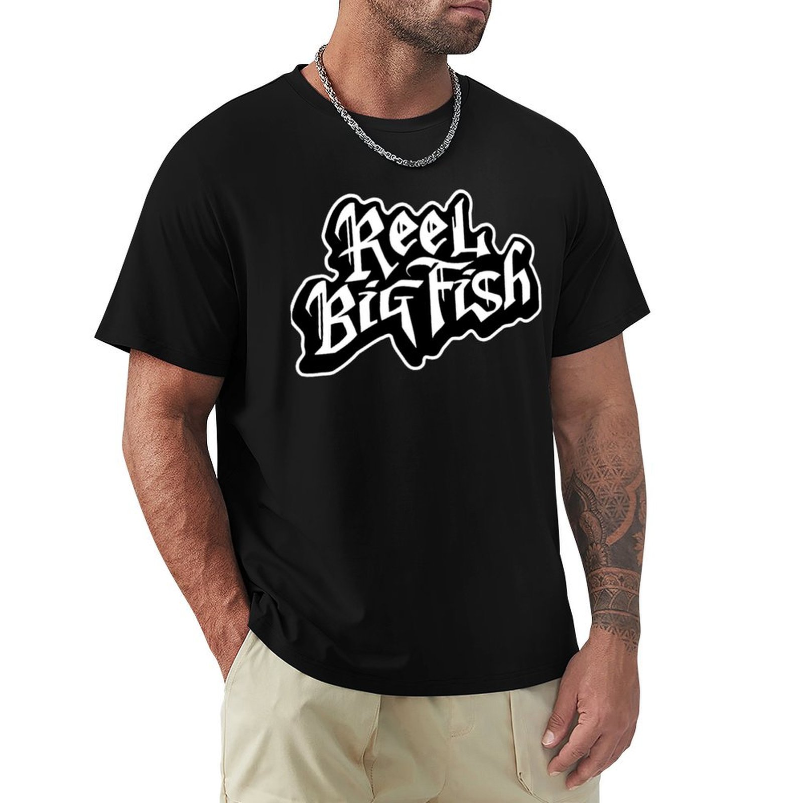 Street Fashion Reels - Camiseta Reel Big Fish, camiseta informal