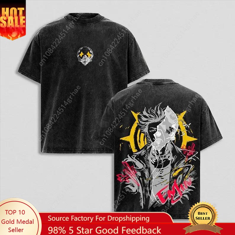 Street Fashion Tshirt - Camiseta Vintage de Anime Gachiakuta, Camiseta
