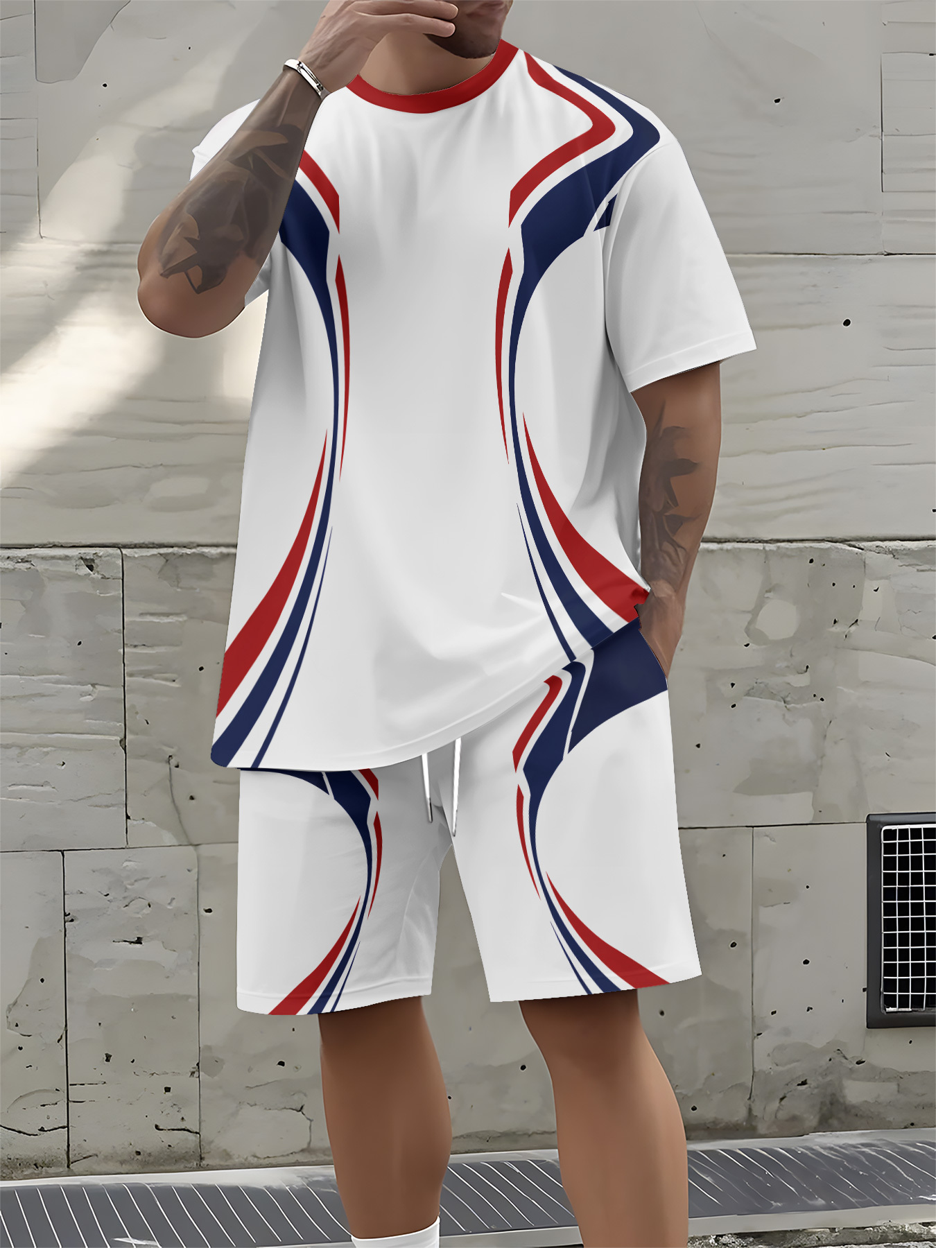 Street Fashion Summer 2026 - Conjunto de Verano 2026 para Hombre,