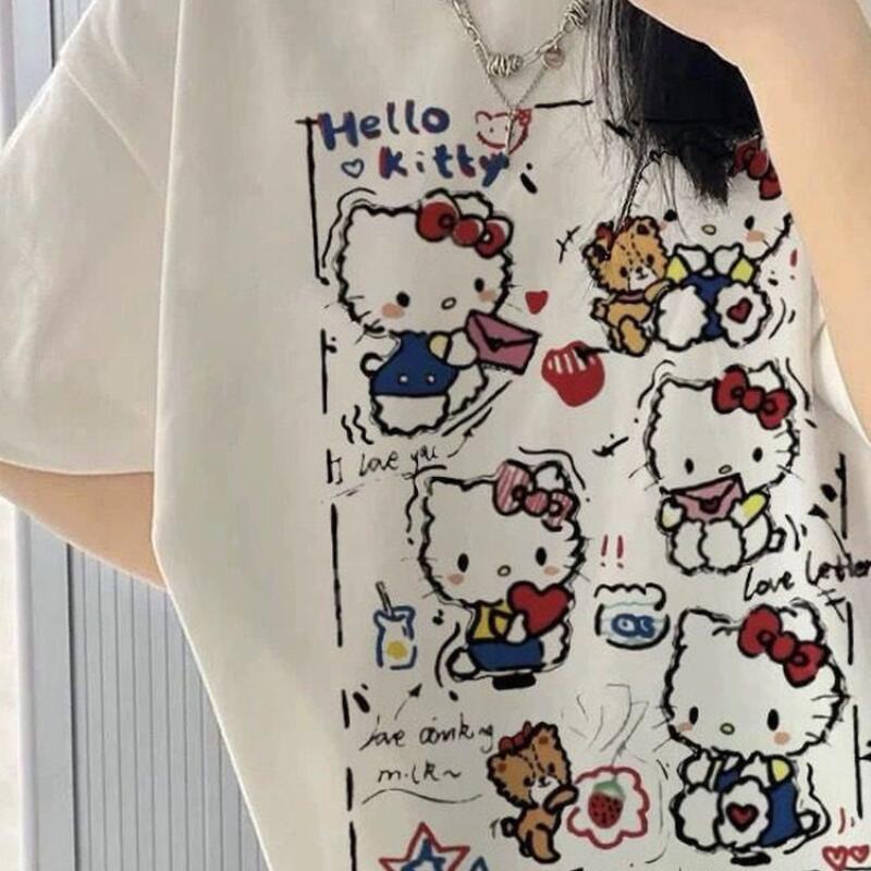 Street Fashion Us - Camiseta de Verano de Manga Corta