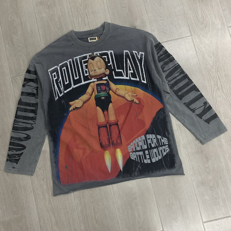 Camiseta Casual Holgada de Man - Street Fashion Tshirt reseña y precio