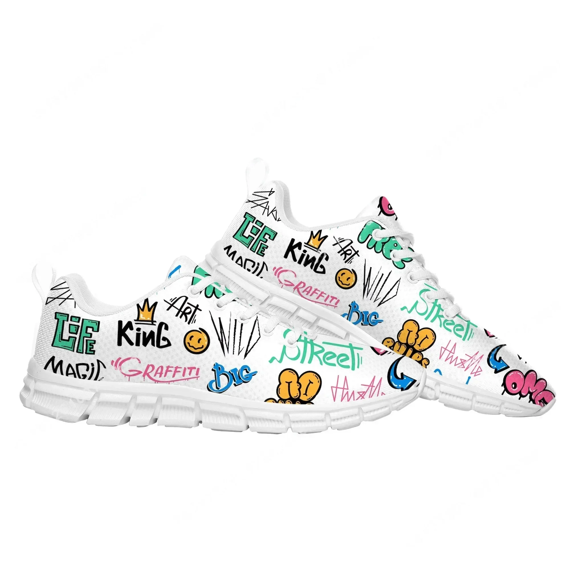 Zapatillas deportivas con graf - Street Fashion Graffiti reseña y precio