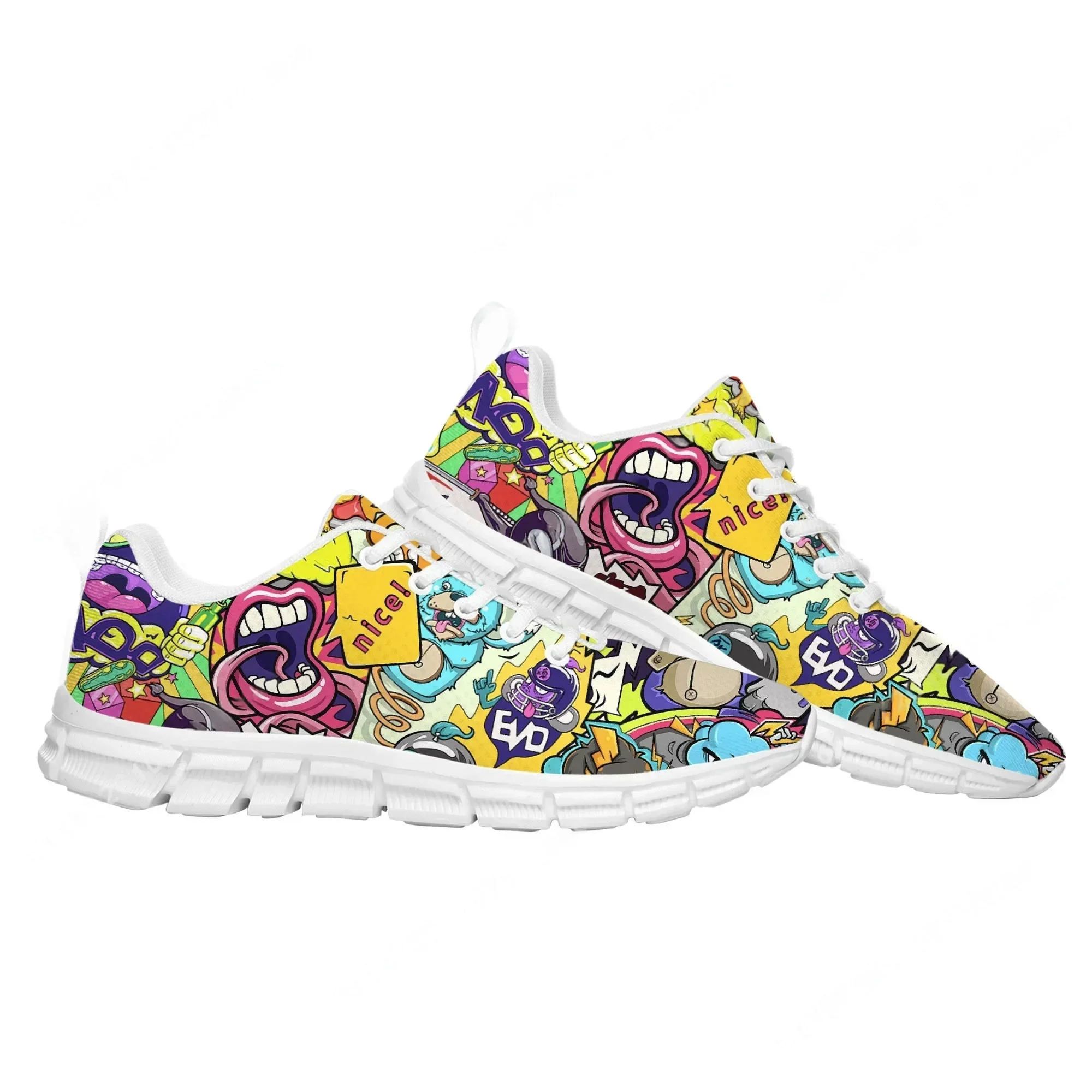 Zapatillas deportivas con graf - Street Fashion Graffiti reseña y precio