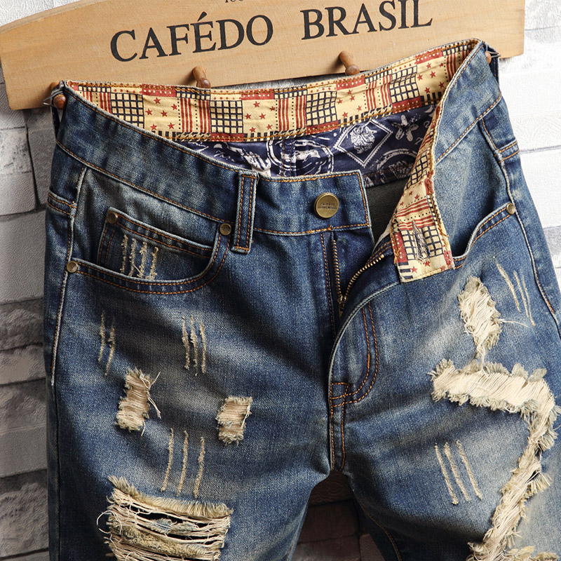 Shorts Vaqueros Rotos de Hip-h - Street Fashion Jeans reseña y precio