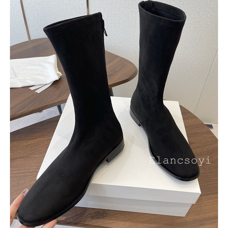 Botas elásticas para mujer, Bo - Street Fashion Rome 2025 reseña y precio