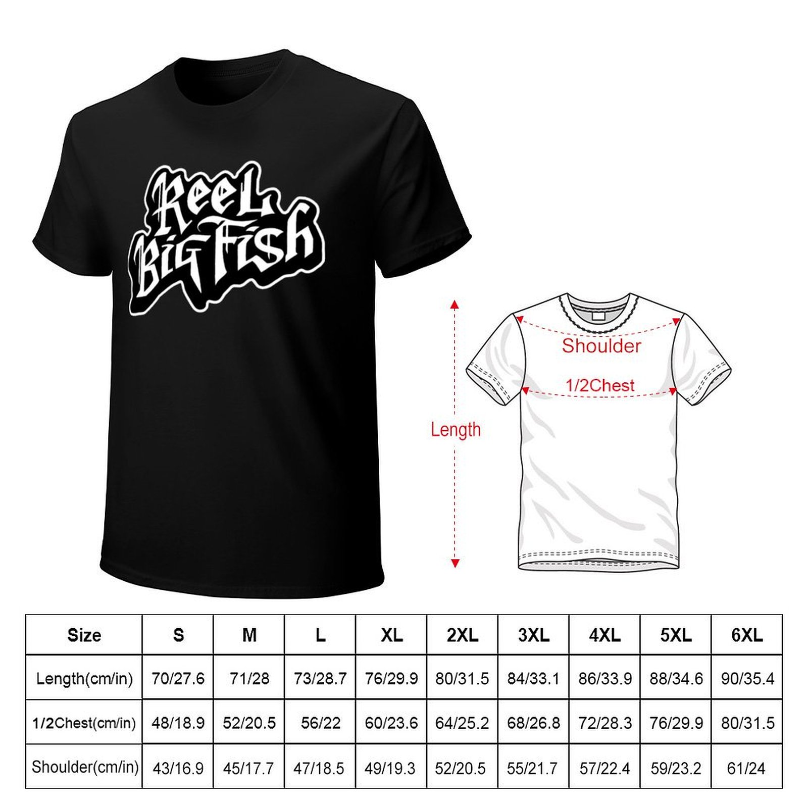 Camiseta Reel Big Fish, camise - Street Fashion Reels reseña y precio