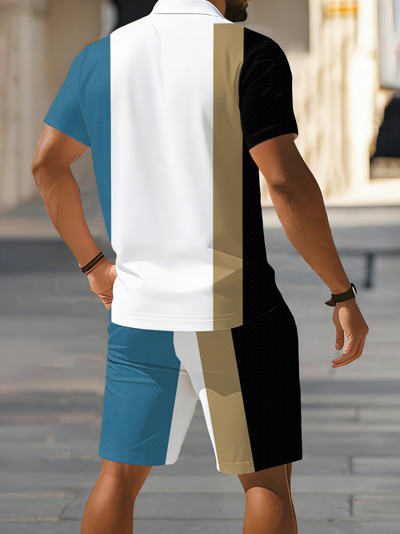 Conjunto de Polo para Hombre,  - Street Fashion Summer 2026 reseña y precio