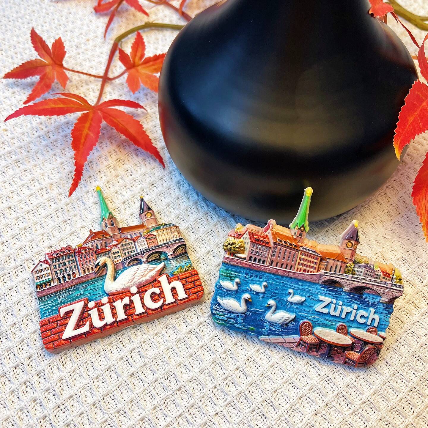 Zúrich, Suiza, Imán Decorativo - Street Fashion Zurich reseña y precio