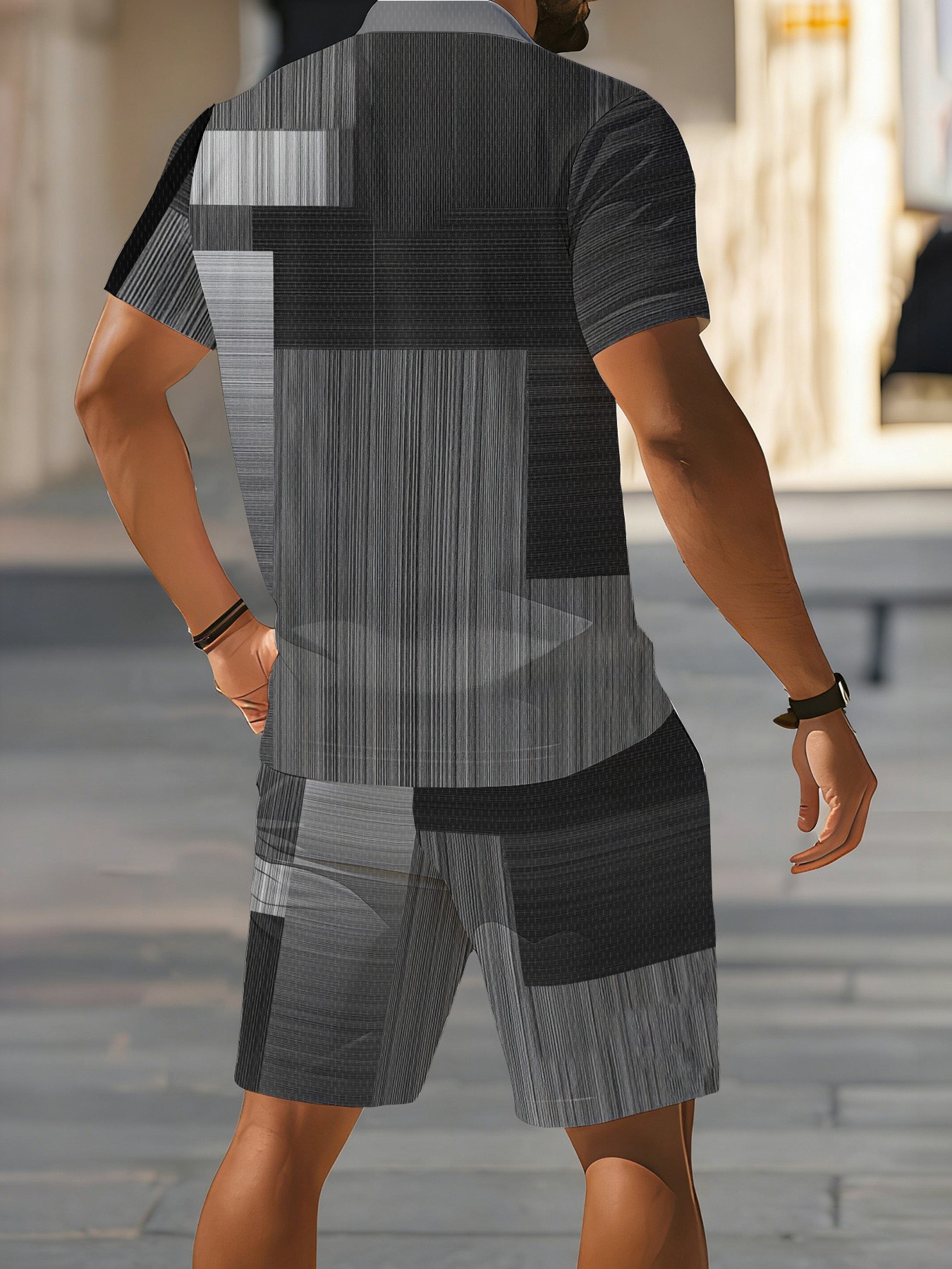 Conjunto de Polo para Hombre,  - Street Fashion Summer 2026 reseña y precio