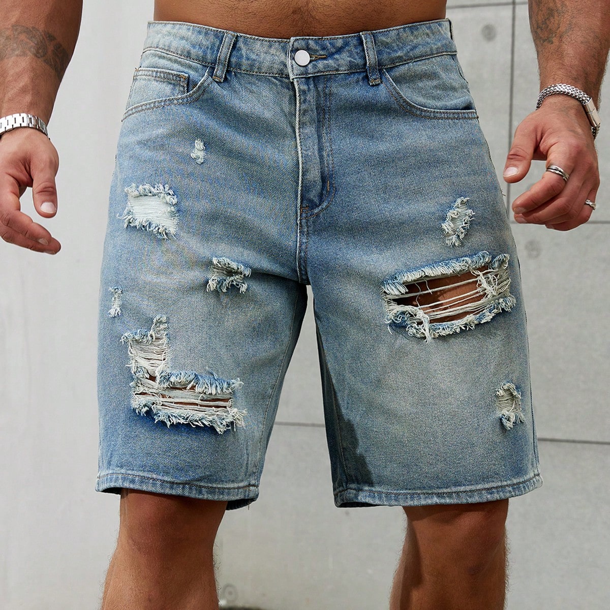 Pantalones vaqueros cortos ras - Street Fashion Jeans reseña y precio