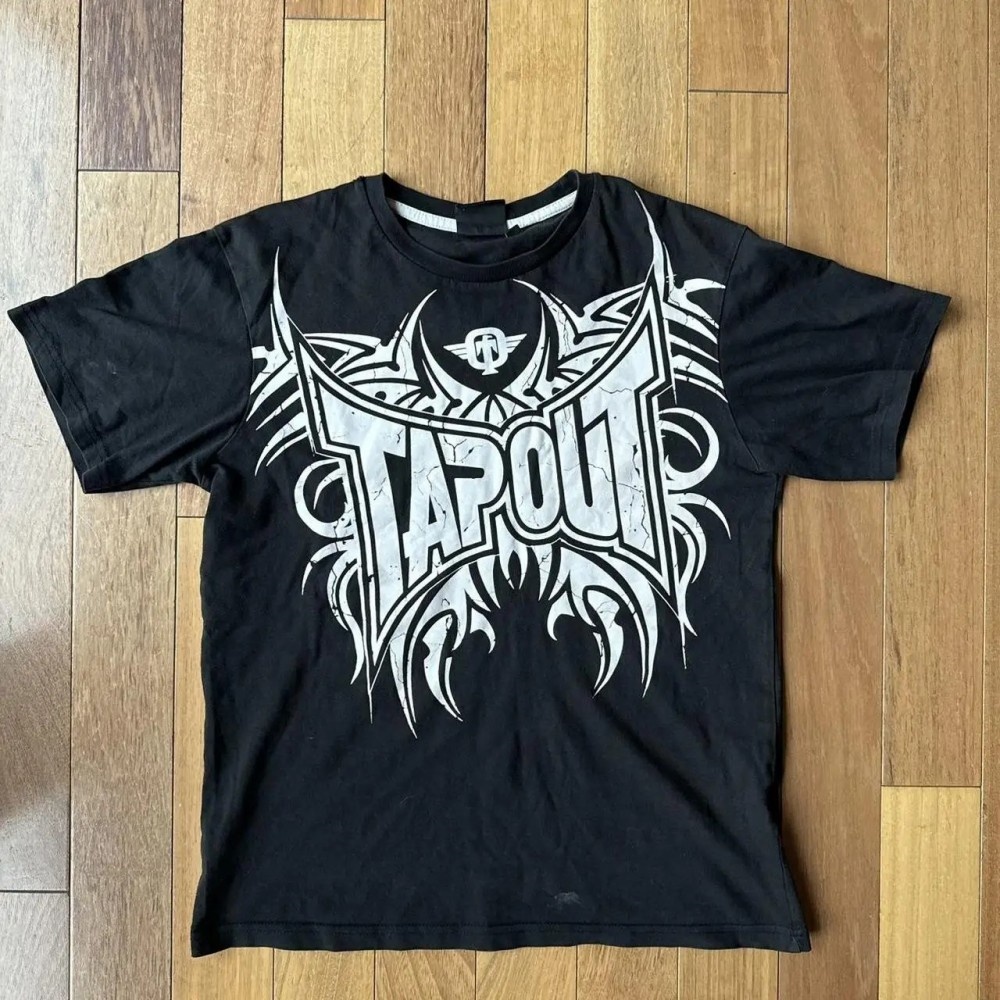 Camiseta de Manga Corta con Es - Street Fashion Graffiti reseña y precio