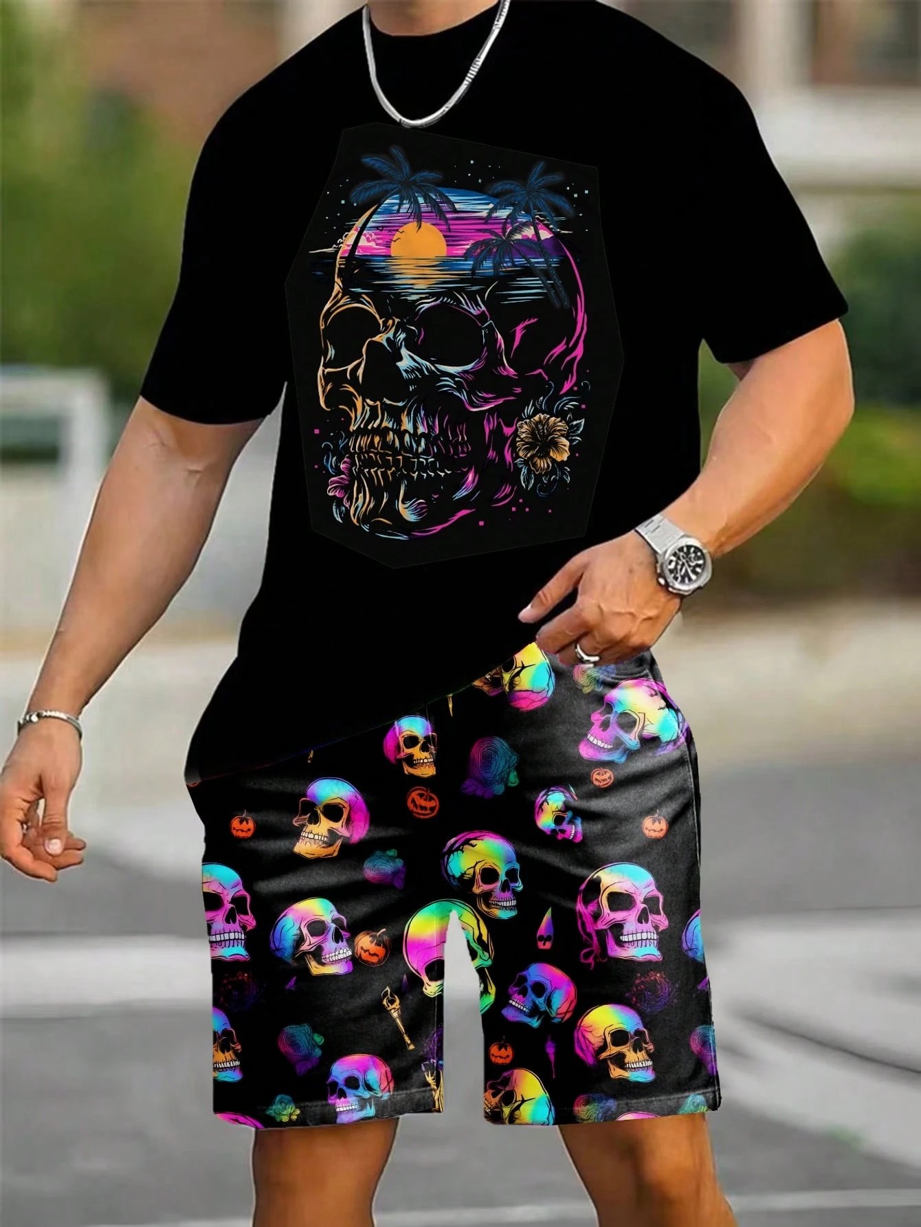 Conjunto de Pantalones Cortos  - Street Fashion Summer 2026 reseña y precio
