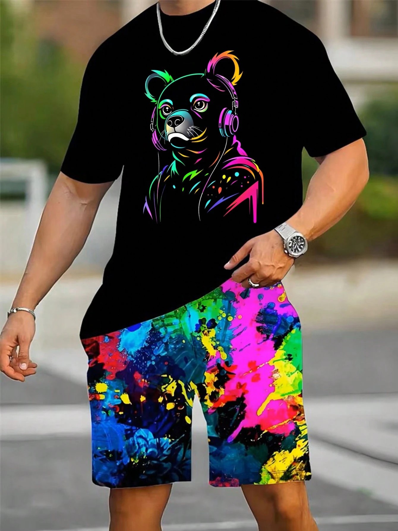 Conjunto de Pantalones Cortos  - Street Fashion Summer 2026 reseña y precio